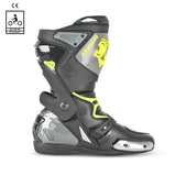 BELA RACE PRO (R-6) CARRERES BOTA DE MOTO NEGRE GRIS F,GROC