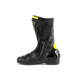 BELA - Botas Piel Thunder Racing Negro/Amarillo Fluor
