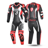 BELA X RACE 1 PC MONO DE MOTO NEGRO BLANCO ROJO