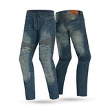 BELA ADAM JEANS DE MOTO HOMBRE AZUL
