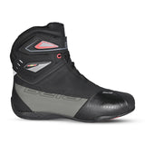 BELA BLAZE PIEL BOTAS DE MOTO DE HOMBRE NEGRO GRIS