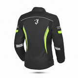 BELA BRADLEY CHAQUETA DE MOTO DE TEXTIL MUJER NEGRO AMARILLO FLOUR