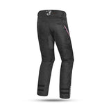 BELA CALM DIGGER PANTALON DE MOTO MUJER TEXTIL 30L NEGRO ROSA