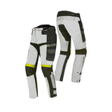 BELA CROSSROAD EXTREME WP 3 IN 1 PANTALON DE MOTO HOMBRE HIELO GRIS AMARILLO FLOUR