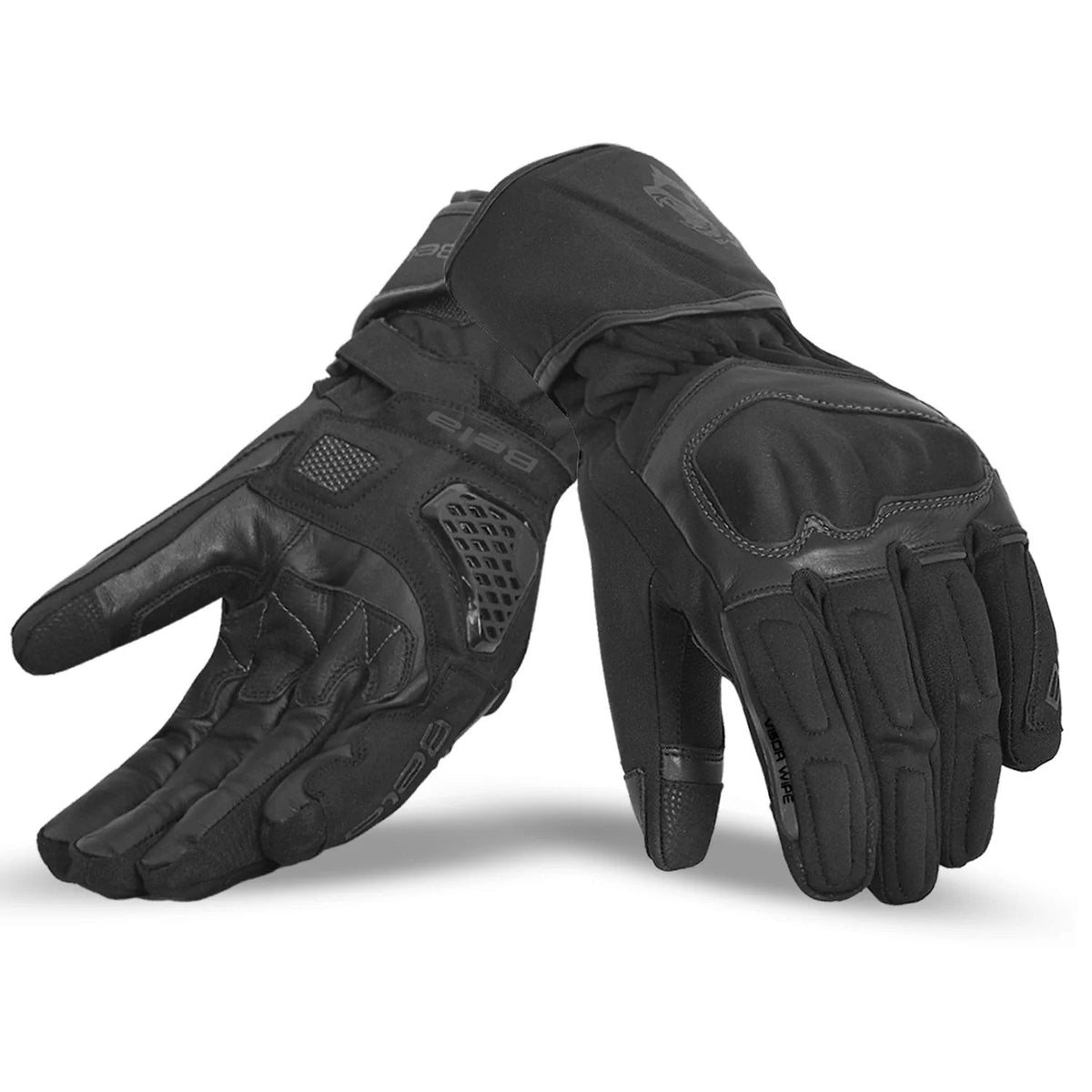BELA FROST SHIELD GUANTES DE MOTO NEGRO