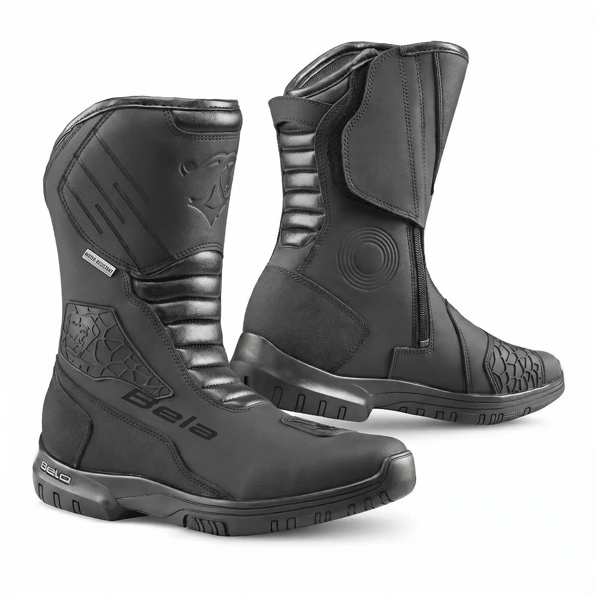 BELA GLADIATOR BOTA DE MOTO GIRA HOME NEGRE