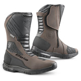 BELA GLADIATOR CUIR GIRA BOTA DE MOTO NEGRE MARRON