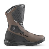 BELA GLADIATOR CUIR GIRA BOTA DE MOTO NEGRE MARRON