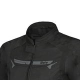 BELA HIGHLAND DONA MOTO CHAQUETA TEXTIL NEGRE GRIS