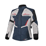 BELA HURRICANE 3 IN 1 MUJER MOTO CHAQUETA AZUL HIELO ROJO