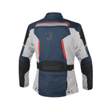 BELA HURRICANE 3 IN 1 MUJER MOTO CHAQUETA AZUL HIELO ROJO