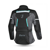 BELA HURRICANE 3IN1 DONA JAQUETE TEXTIL NEGRE TURQUESE