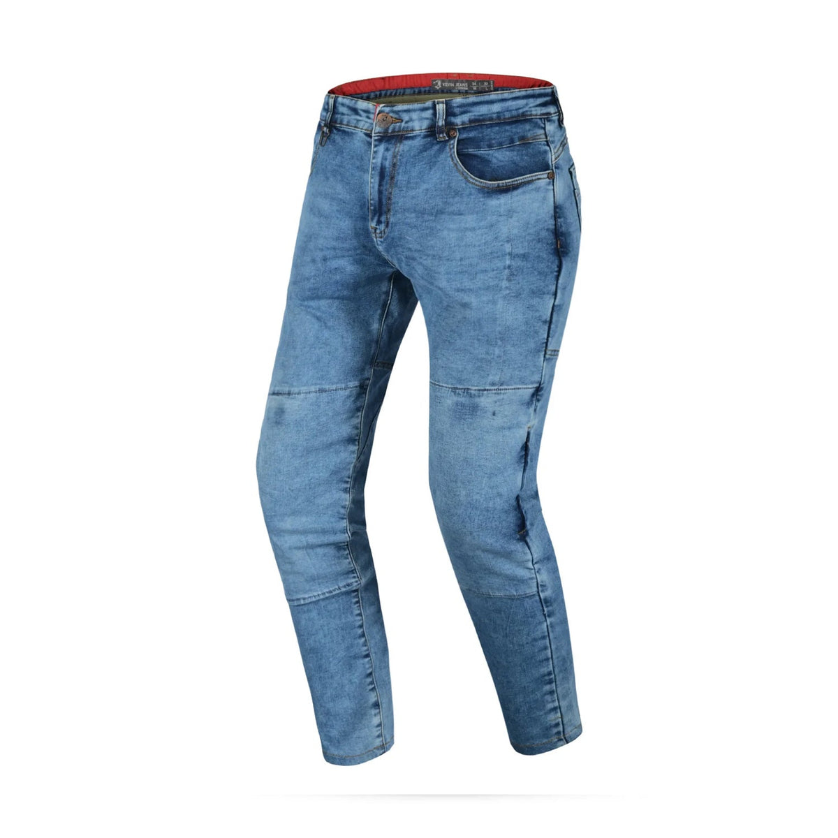 BELA KEVIN JEANS DE MOTO HOMBRE 34L RANDOM AZUL