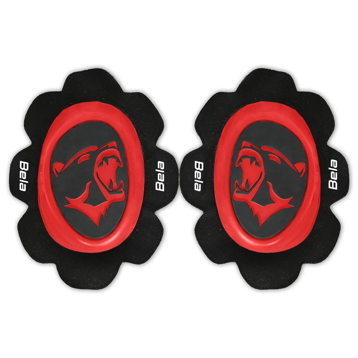 BELA KNEE SLIDER NEGRO ROJO
