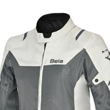 BELA MESH PRO JAQUETE HOME TEXTIL DE MOTO GEL GRIS