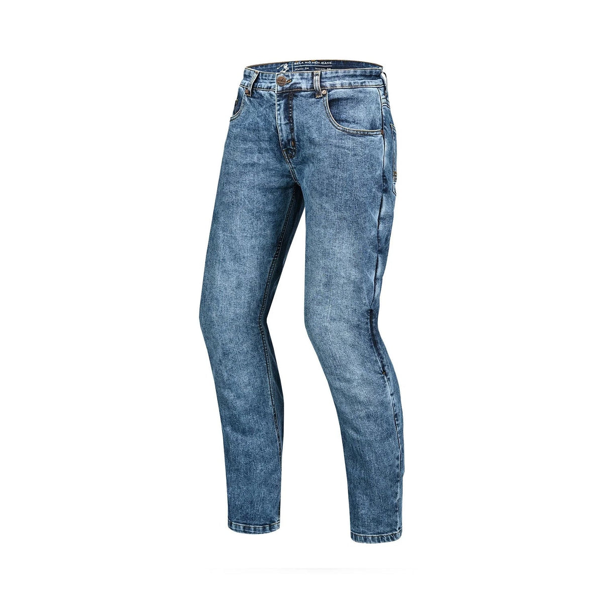 BELA RIO JEANS DE MOTO HOMBRE 34L RANDOM AZUL