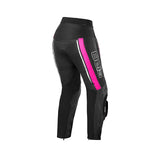BELA ROCKET PANTALON DE MOTO MUJER PEIL NEGRO ROSA