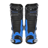 BELA SPEEDO 2.0 BOTAS DE MOTO PIEL NEGRO AZUL