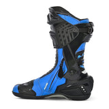 BELA SPEEDO 2.0 BOTAS DE MOTO PIEL NEGRO AZUL