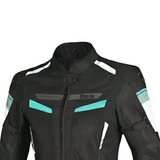 BELA SPRINTER JAQUETE TEXTIL DONA NEGRE TURQUOISE