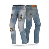 BELA STONE JEANS DE MOTO HOMBRE AZUL CAMO