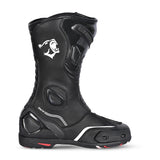 BELA STRIP CUIR BOTAS DE MOTO DE GIRA NEGRE BLANC