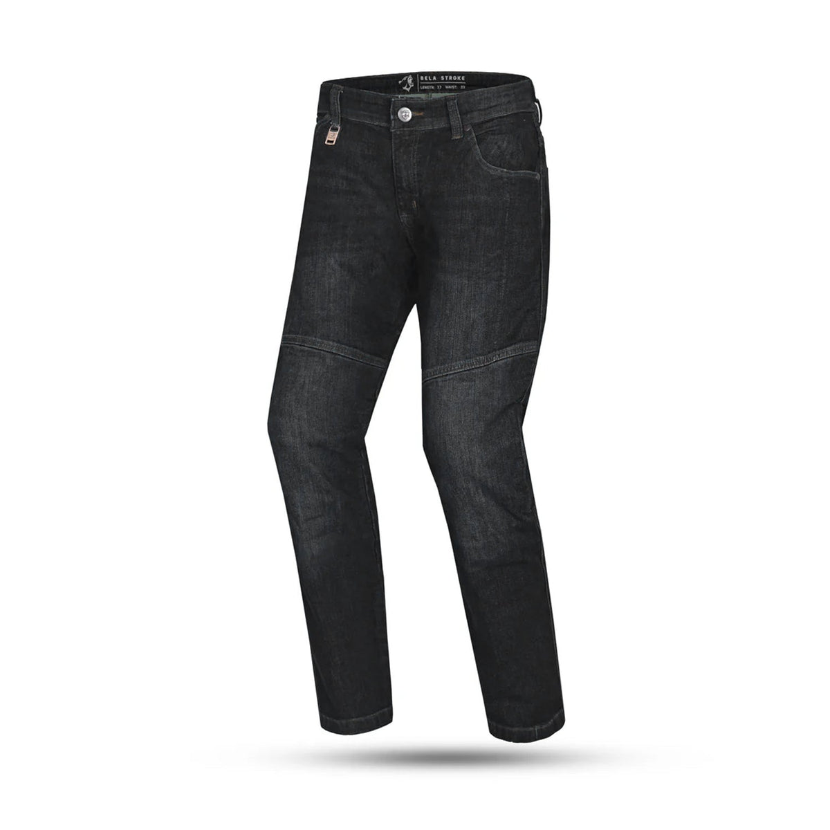 BELA STROKE JEANS DE MOTO HOMBRE 30L NEGRO