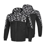BELA CAMO RUSH HOODIE JAQUETE DE MOTO NEGRE GRIS OSCURO