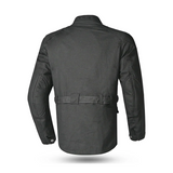 BELA TACTICAL WAX COTTON CHAQUETA DE MOTO HOMBRE NEGRO