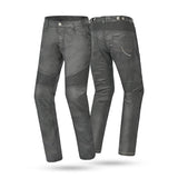 BELA TOM WAX COTTON PJEANS DE MOTO HOMBRE NEGRO