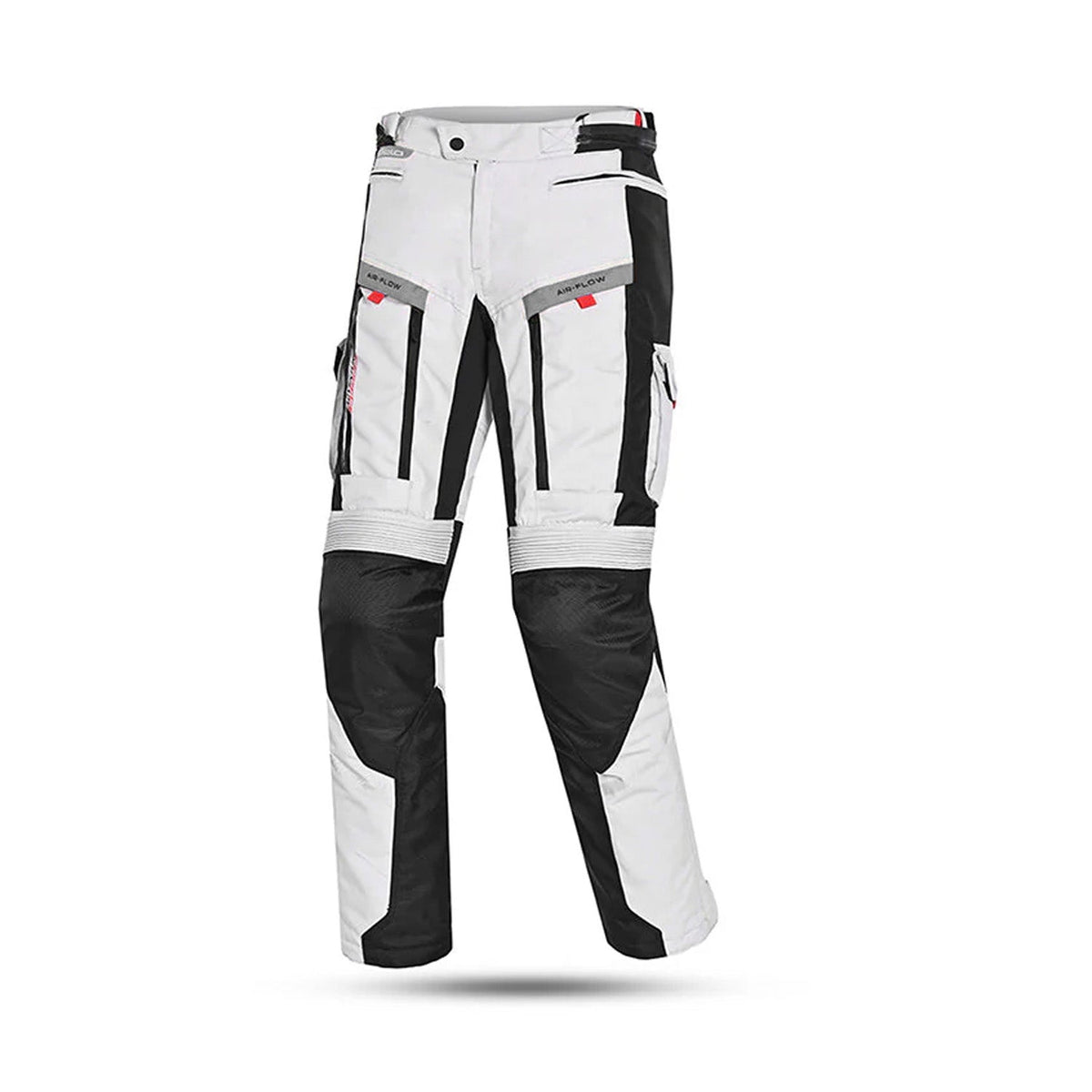 BELA TRANSFORMER PANTALON DE MOTO HOMBRE TEXTILIE ICE GRIS NEGRO