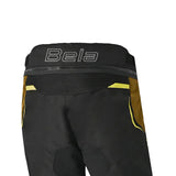 BELA WATSON PANTALON DE MOTO HOMBRE NEGRO MARRON CLARO AMARILLO FLOU