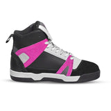 BELA ROVER URBAN BOTA DE MOTO DONA NEGRE BLANC FUSHIA