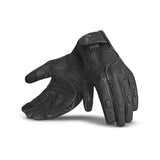 BELA APOLO GUANTES DE MOTO PIEL VERANO MUJER NEGRO
