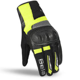 BELA HERO AIR GUANTES DE MOTO TEXTILE HOMBRE NEGRO GRIS AMARILLO FLOU