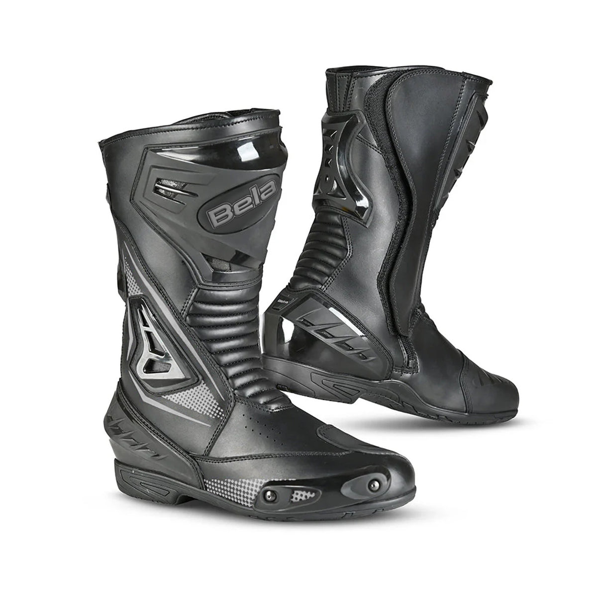 BELA MASTER CUIR GIRA BOTA DE MOTO HOME NEGRE