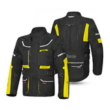BELA TRANSFORMER 3IN1 TEXTILE JAQUETE DE MOTO HOMES NEGRO AMARILLO FLOUR