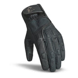 BELA APOLO GUANTES DE MOTO PIEL VERANO NEGRO