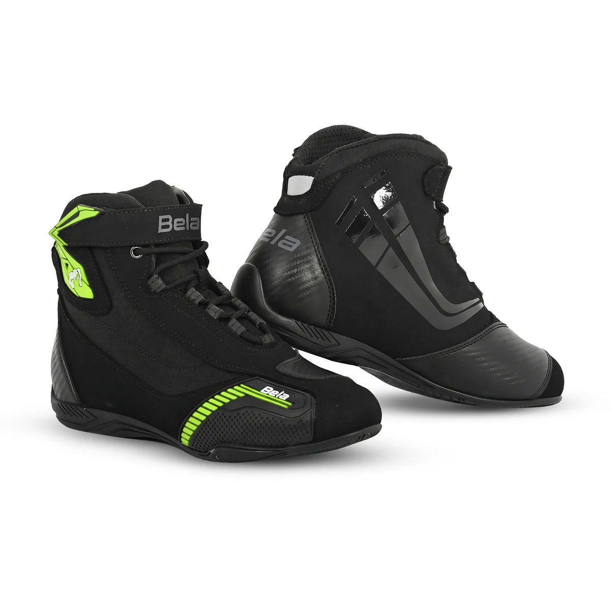 BELA KIVA CUIR URBAN BOTES DE MOTO HOME NEGRE F GROC