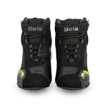 BELA KIVA CUIR URBAN BOTES DE MOTO HOME NEGRE F GROC