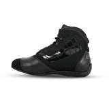 BELA KIVA CUIR URBAN BOTES DE MOTO HOMES NEGRE VERMELL