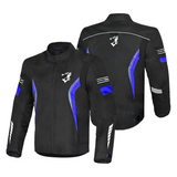 BELA BRADLEY JAQUETE DE MOTO HOMES MOTO NEGRO AZUL