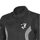 BELA BRADLEY CHAQUETA DE MOTO DE HOMBRE TEXTIL NEGRO GRIS