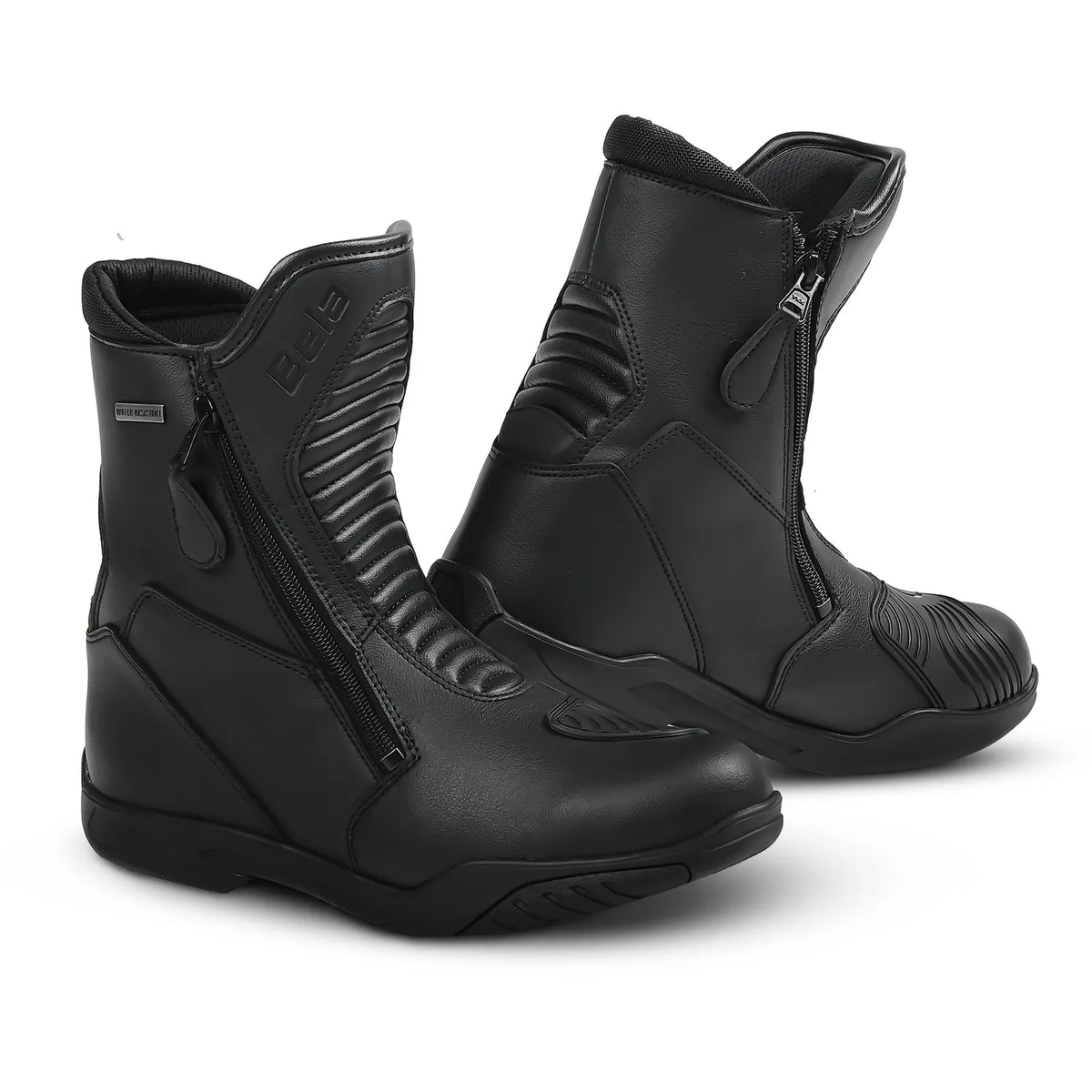BELA RIO WP CUIR GIRA BOTES DE MOTO NEGRE