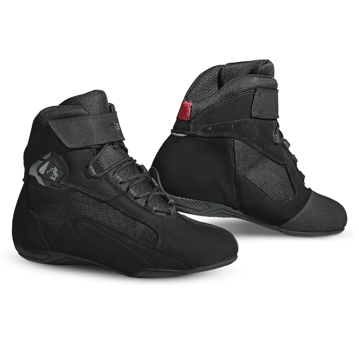 BELA TROPHY SHORT CUIR URBAN BOTES DE MOTO HOME NEGRE