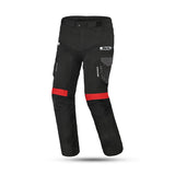 BELA CROSSROAD EXTREME WP 3 IN 1 PANTALON DE MOTO HOMBRE NEGRO ANTHRA ROJO