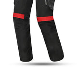 BELA CROSSROAD EXTREME WP 3 IN 1 PANTALON DE MOTO HOMBRE NEGRO ANTHRA ROJO