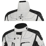 BELA TRANSFORMER CHAQUETA DE MOTO MUJER HIELO GRIS NEGRO