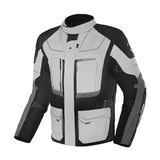 BELA TRANSFORMER 3IN1 TEXTILE JAQUETE DE MOTO HOMES ICE GRIS NEGRO