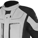BELA TRANSFORMER 3IN1 TEXTILE JAQUETE DE MOTO HOMES ICE GRIS NEGRO